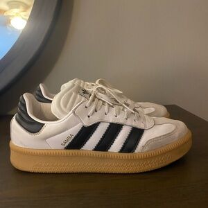 Adidas Samba White and Black Sneakers